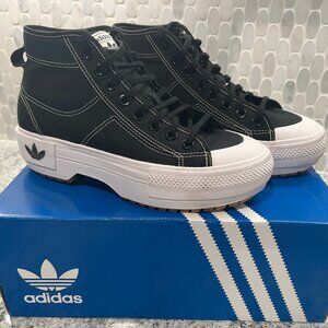 adidas Originals Black and White Athletic Shoes